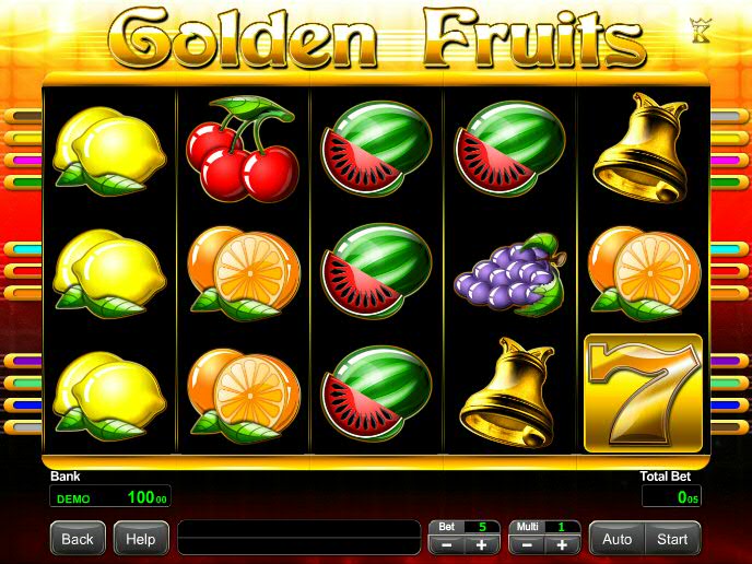   Golden Fruits   Spin City